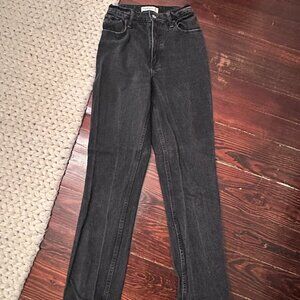 Abercrombie & Fitch The 90s Straight Ultra High Rise Size OO